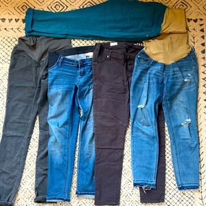 Maternity Jean Lot/Bundle size M